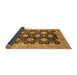 Sideview of Oriental Brown Traditional Rug, abs695brn