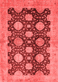 Oriental Red Traditional Rug, abs695red