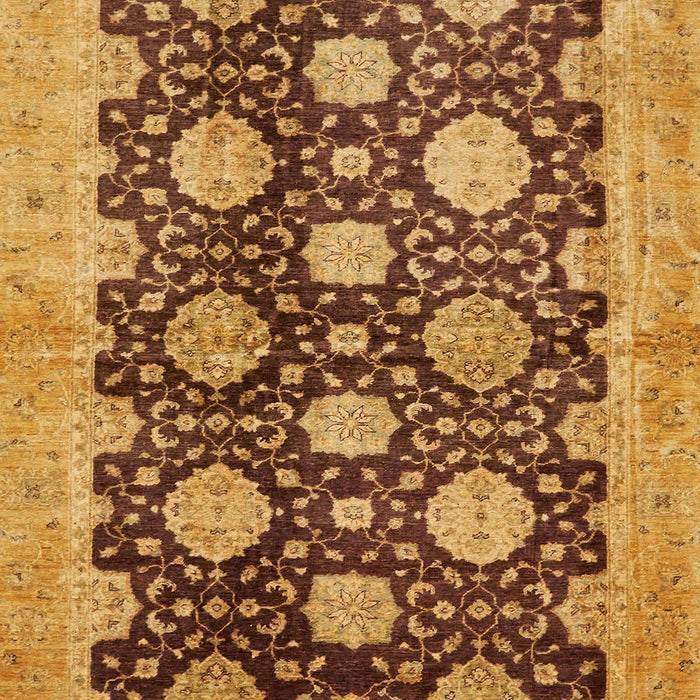 Abstract Orange Oriental Rug, abs695