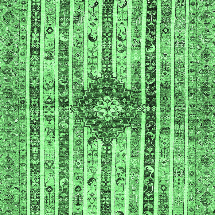 Abstract Emerald Green Modern Rug, abs696emgrn