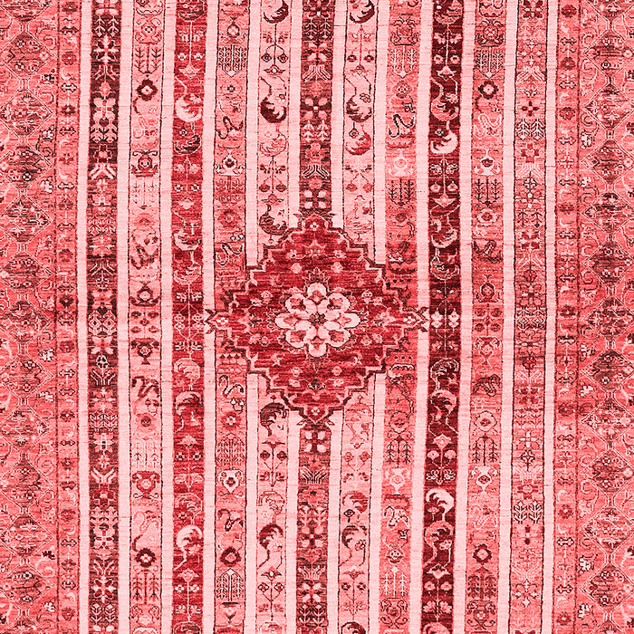 Abstract Red Modern Area Rugs