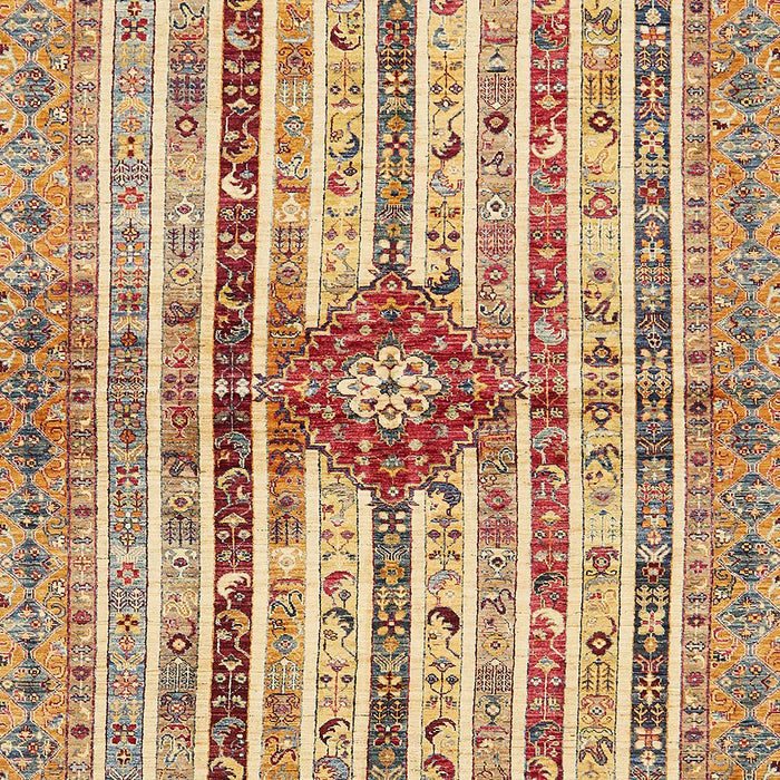 Machine Washable Abstract Chestnut Red Rug, wshabs696