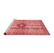 Modern Red Washable Rugs