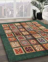 Abstract Bakers Brown Modern Rug, abs697