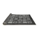 Sideview of Abstract Gray Modern Rug, abs697gry