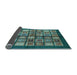 Sideview of Abstract Light Blue Modern Rug, abs697lblu