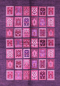 Abstract Pink Modern Rug, abs697pnk