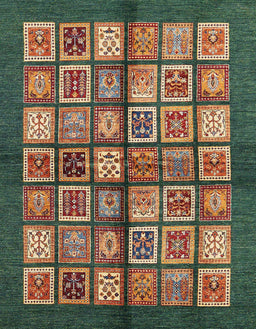 Abstract Bakers Brown Modern Rug, abs697