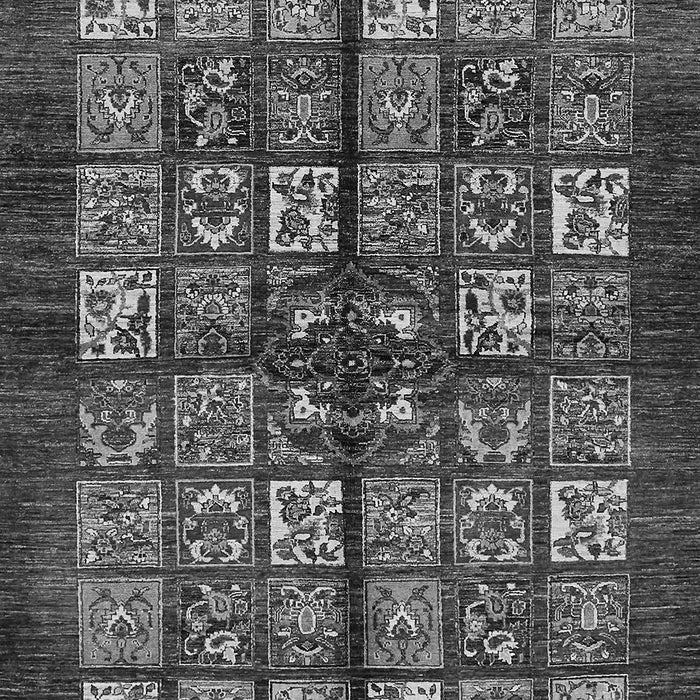 Abstract Gray Modern Rug, abs698gry