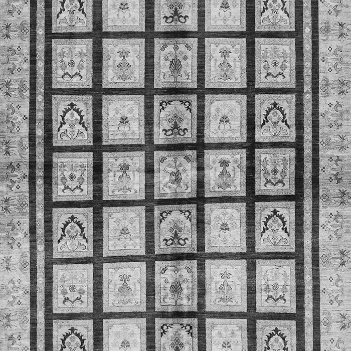 Abstract Gray Modern Rug, abs699gry