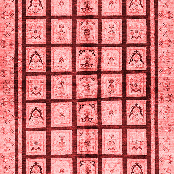 Abstract Red Modern Area Rugs