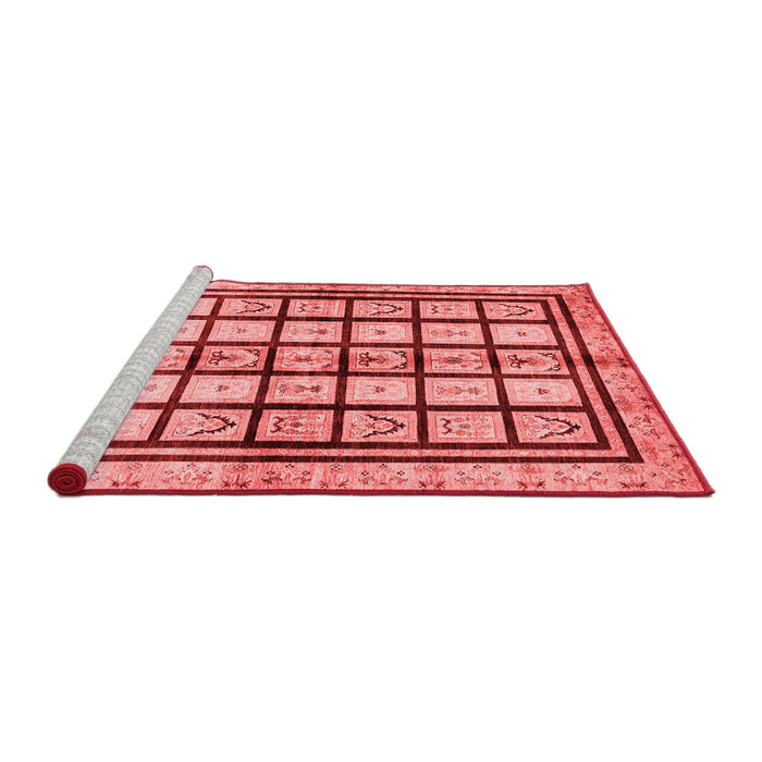Modern Red Washable Rugs
