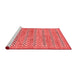 Modern Red Washable Rugs