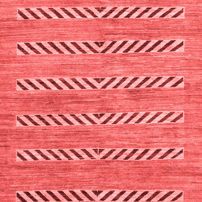Abstract Red Modern Area Rugs
