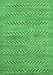 Machine Washable Abstract Emerald Green Modern Area Rugs, wshabs69emgrn
