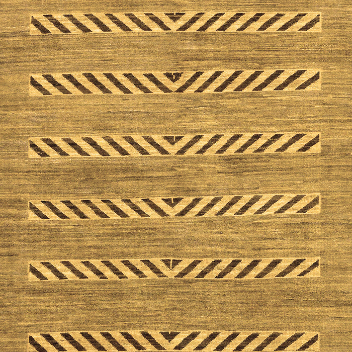 Abstract Brown Modern Rug, abs69brn