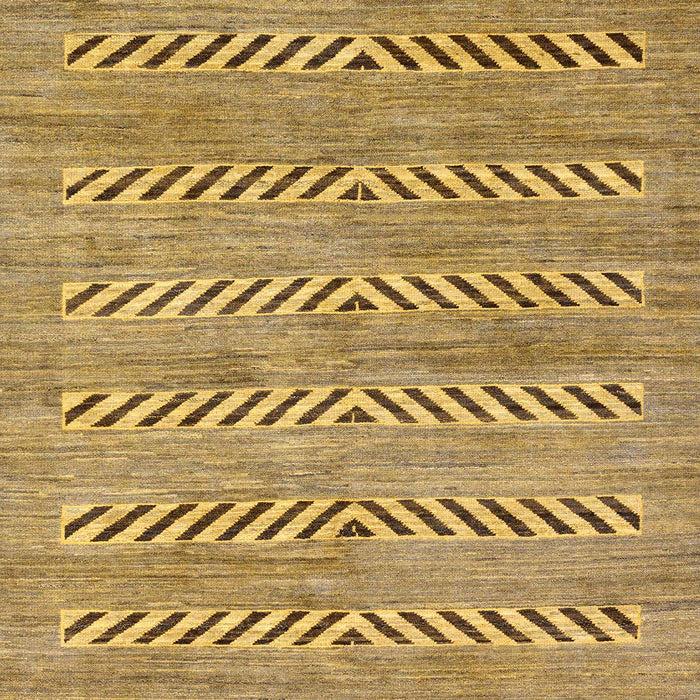 Abstract Yellow Modern Rug, abs69