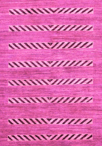 Abstract Pink Modern Rug, abs69pnk