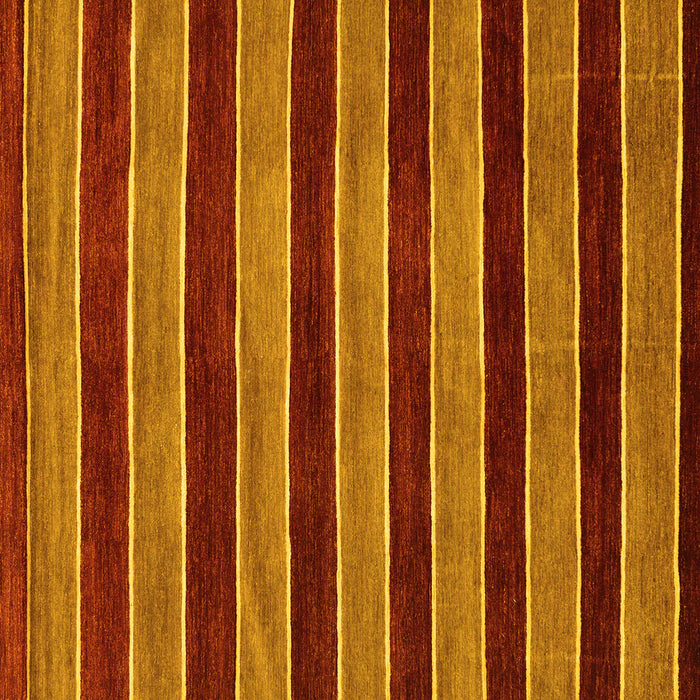 Square Abstract Yellow Modern Rug, abs6yw