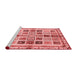 Modern Red Washable Rugs