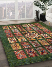 Abstract Bakers Brown Modern Rug, abs701