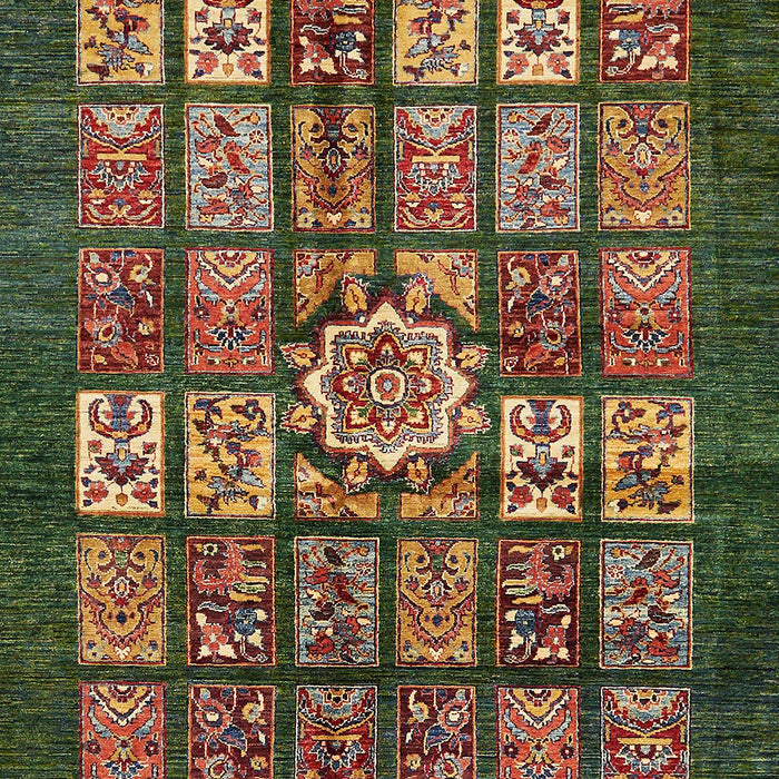 Machine Washable Abstract Bakers Brown Rug, wshabs701