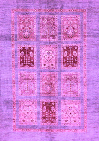 Abstract Purple Modern Rug, abs702pur