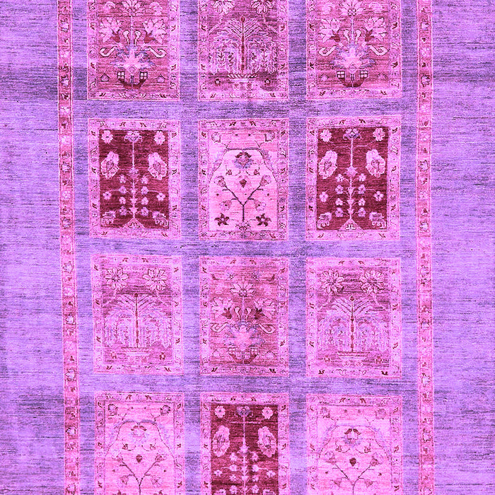 Machine Washable Abstract Purple Modern Area Rugs, wshabs702pur
