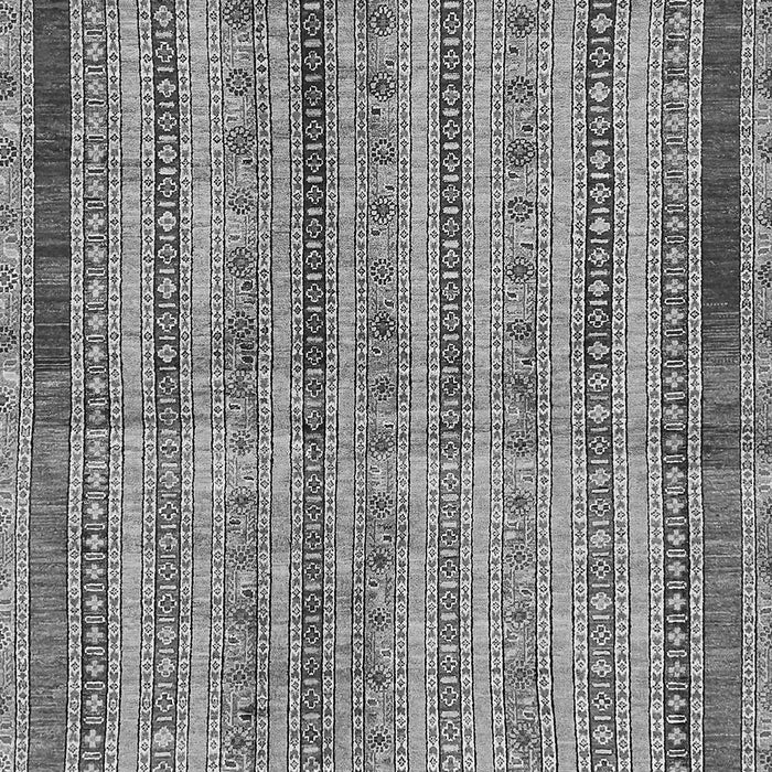 Machine Washable Abstract Gray Modern Rug, wshabs703gry