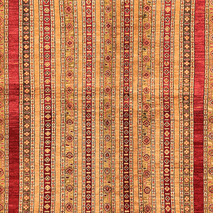 Machine Washable Abstract Orange Modern Area Rugs, wshabs703org