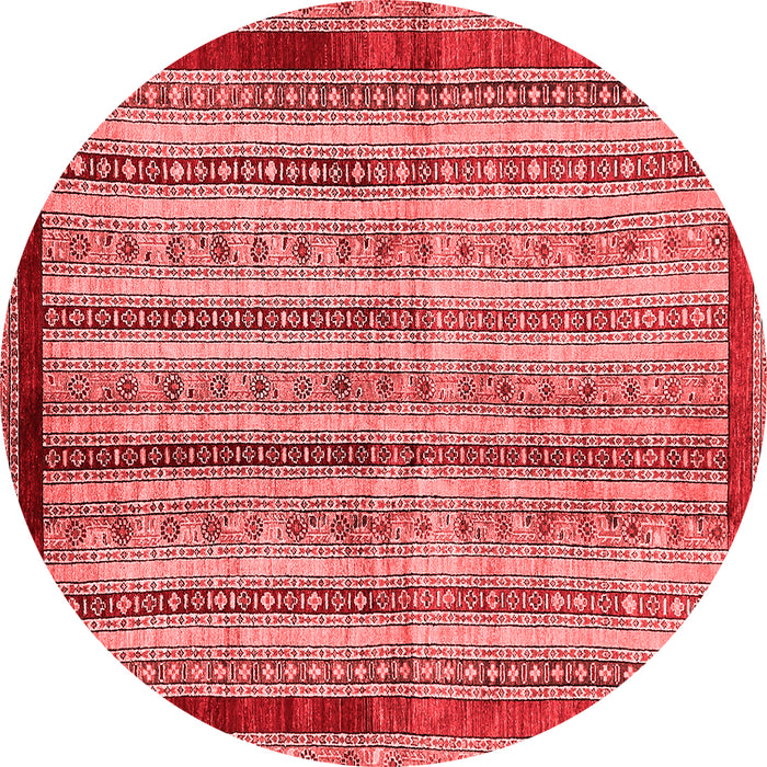 Abstract Red Modern Rug, abs703red