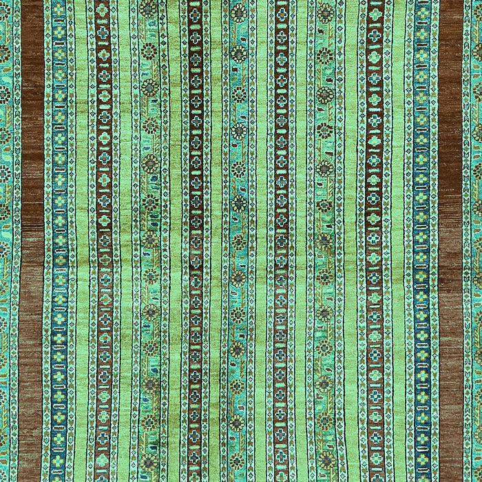 Abstract Turquoise Modern Rug, abs703turq