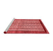 Modern Red Washable Rugs