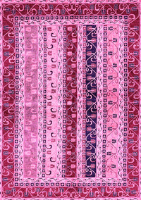 Abstract Pink Modern Rug, abs704pnk