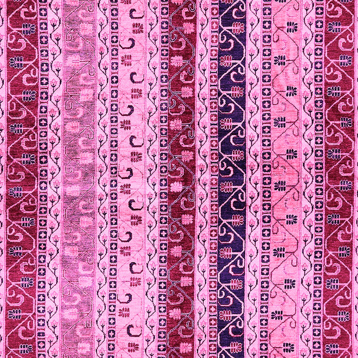 Machine Washable Abstract Pink Modern Rug, wshabs704pnk
