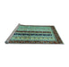 Sideview of Machine Washable Abstract Light Blue Modern Rug, wshabs704lblu