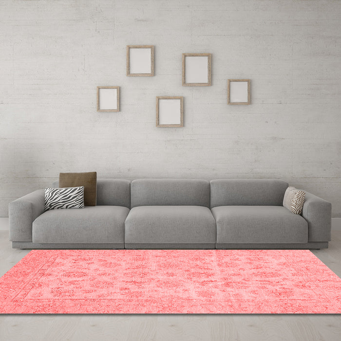 Traditional Red Washable Rugs