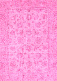 Oriental Pink Traditional Rug, abs705pnk