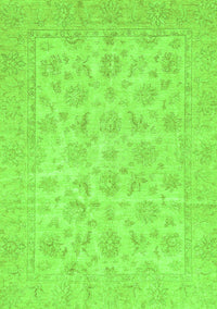 Oriental Green Traditional Rug, abs705grn