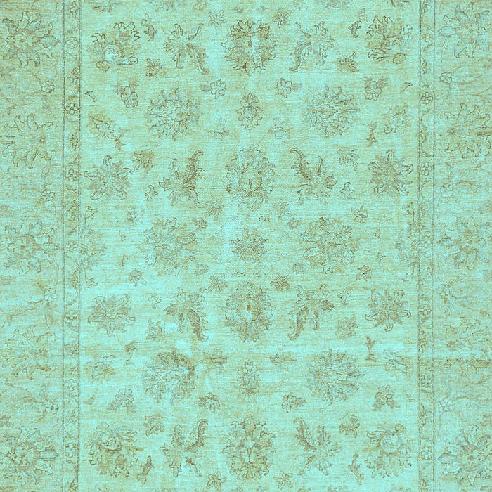 Oriental Light Blue Traditional Rug, abs705lblu