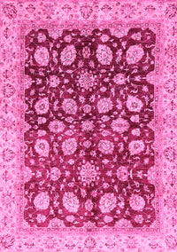 Oriental Pink Traditional Rug, abs706pnk