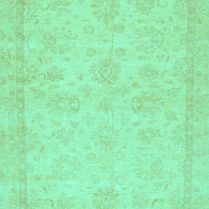 Abstract Turquoise Modern Rug, abs707turq