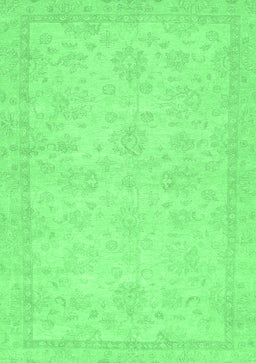 Abstract Emerald Green Modern Rug, abs707emgrn