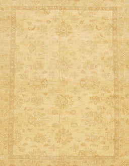 Abstract Chrome Gold Yellow Modern Rug, abs707