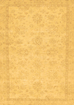 Abstract Brown Modern Rug, abs707brn