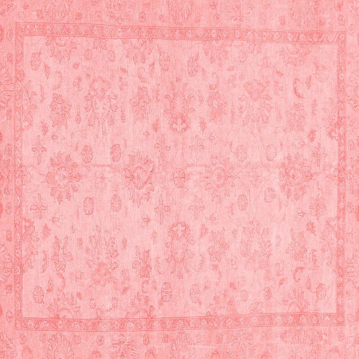 Abstract Red Modern Rug, abs707red