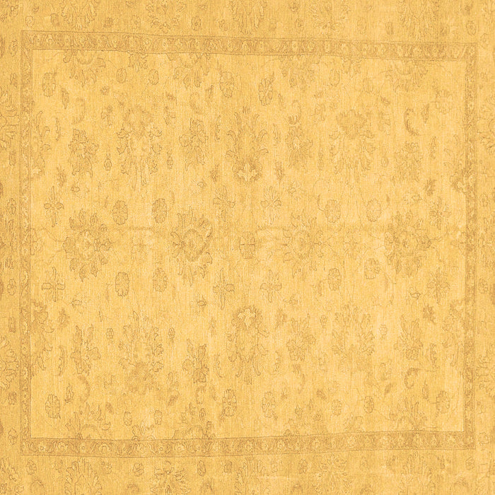 Square Abstract Brown Modern Rug, abs707brn