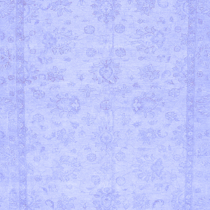 Abstract Blue Modern Rug, abs707blu