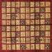 Square Machine Washable Abstract Brown Modern Rug, wshabs708brn