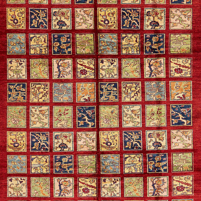 Machine Washable Abstract Metallic Gold Rug, wshabs708